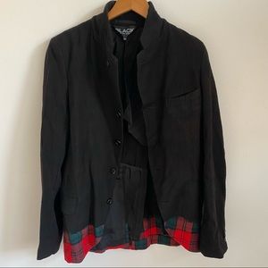 Vintage Comme des Garcon Dip Dye Wool Blaz…
